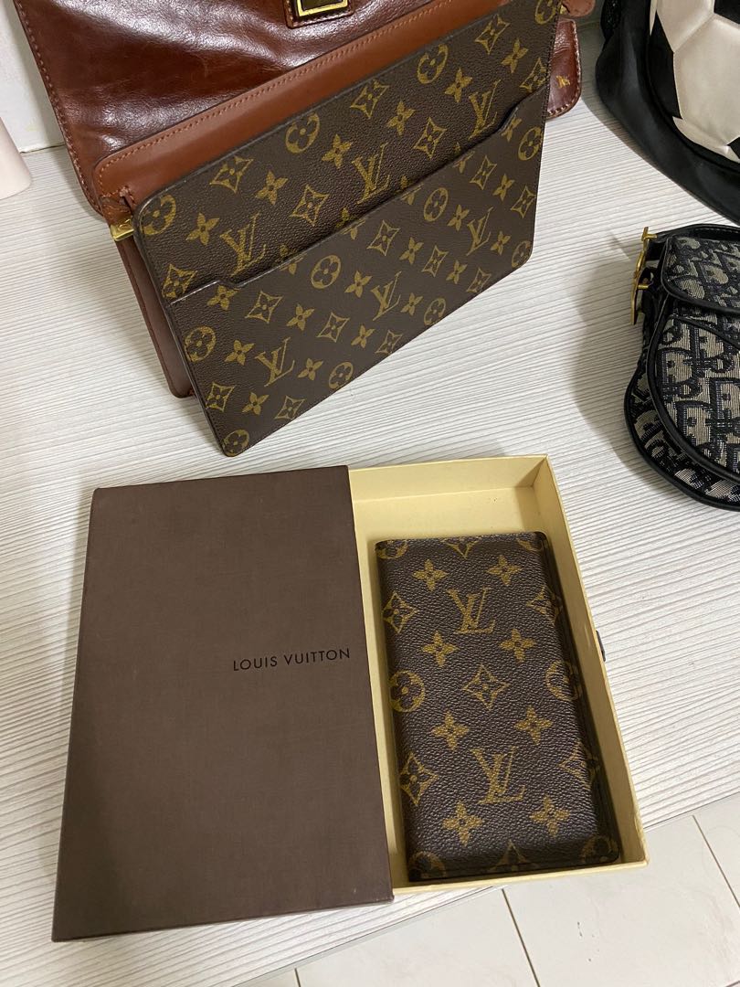internettet Forskudssalg Præferencebehandling Authentic Louis Vuitton LV Long Wallet Rare Made in Spain, Luxury, Bags &  Wallets on Carousell