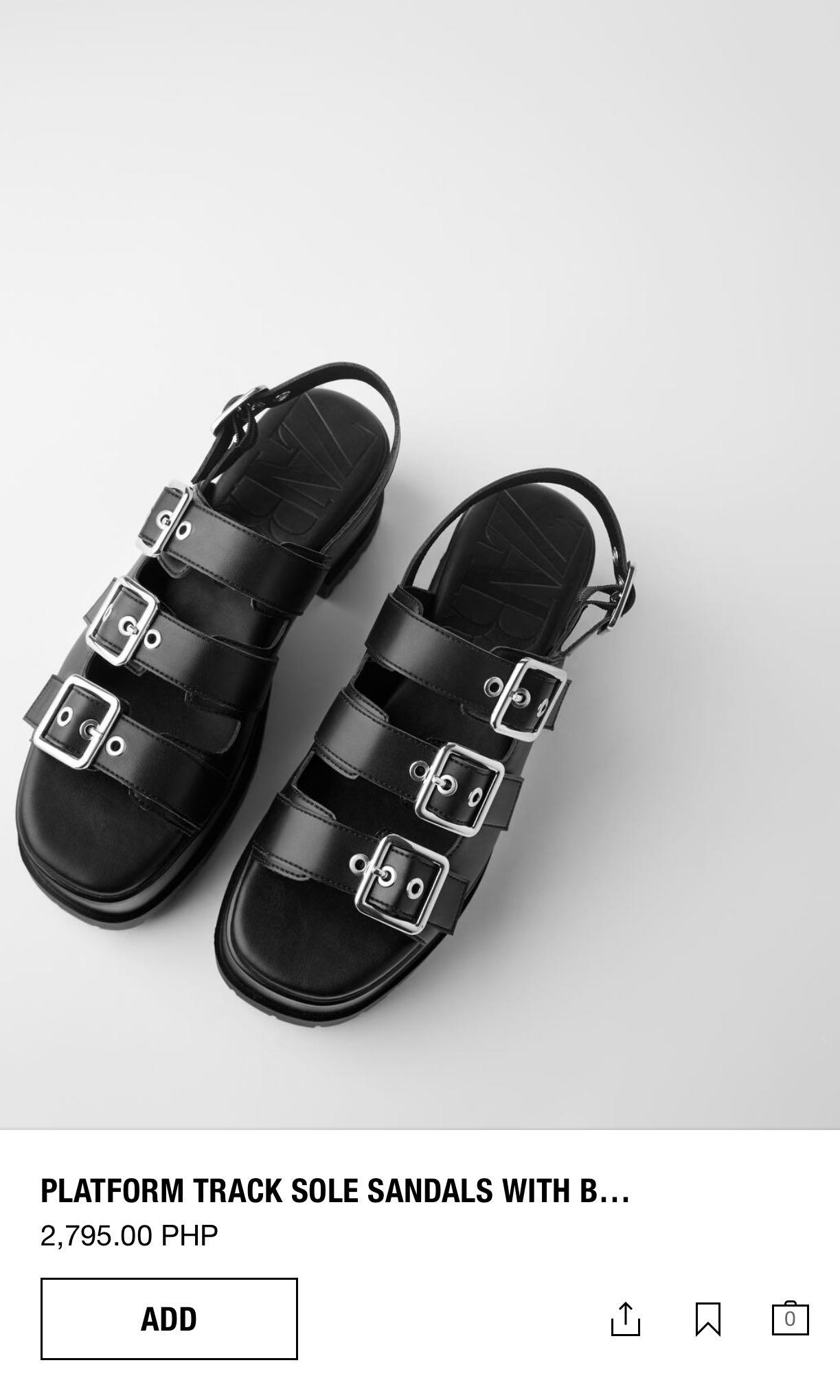 Chunky sandals 2025 zara