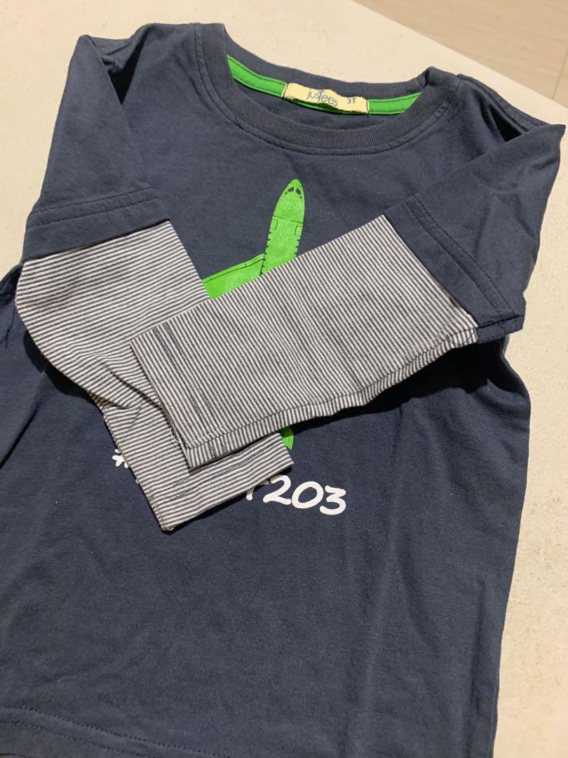 Boys 3/4 shirt Airplane (Category: Babies & Kids Fashion) located in Paranaque City. Submitted by westbrandy (Listing ID 282644103, Image 2). Description: Personal fave of my son. .