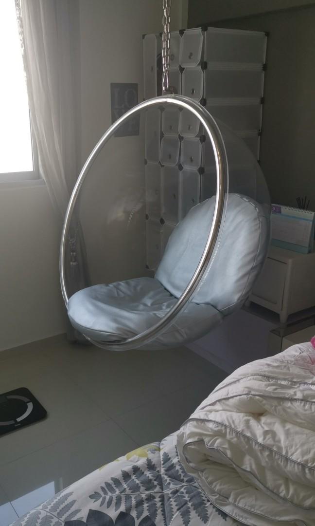 Chic Hanging Bubble Chair Furniture Home Living Furniture