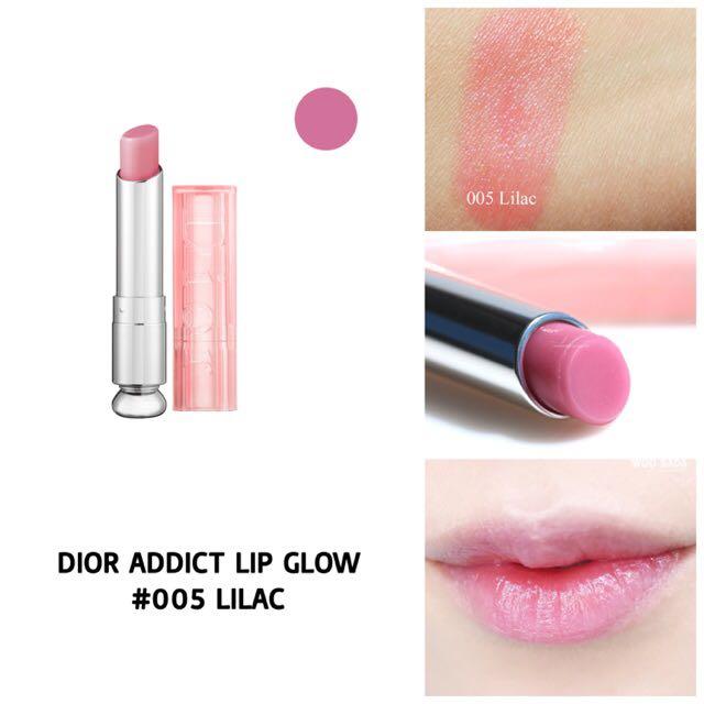 dior lip glow lilac 005