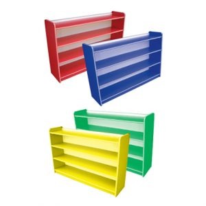 Colourful & Low Book Shelf, Furniture & Home Living, Furniture, Shelves ...