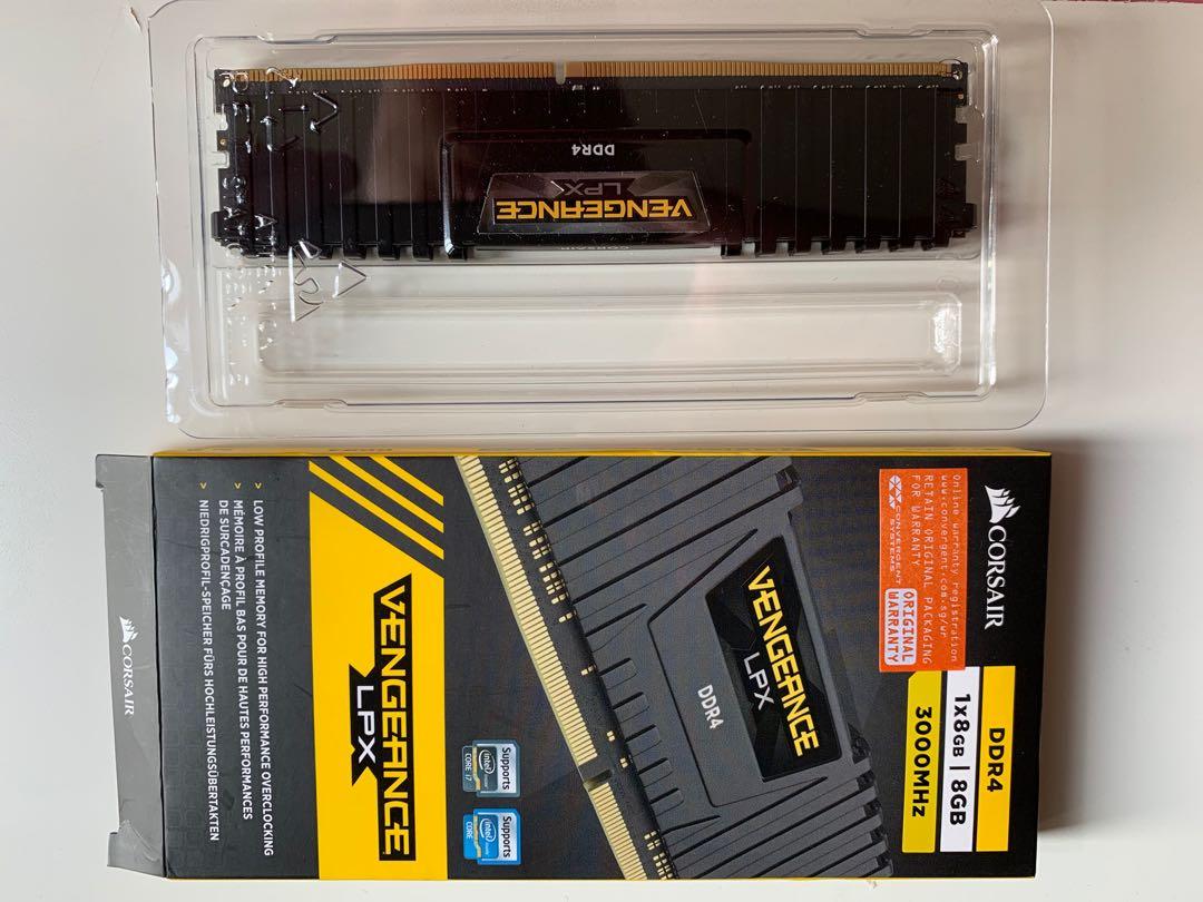 Corsair Vengeance LPX DDR4 RAM 8Gb 3000Mhz
