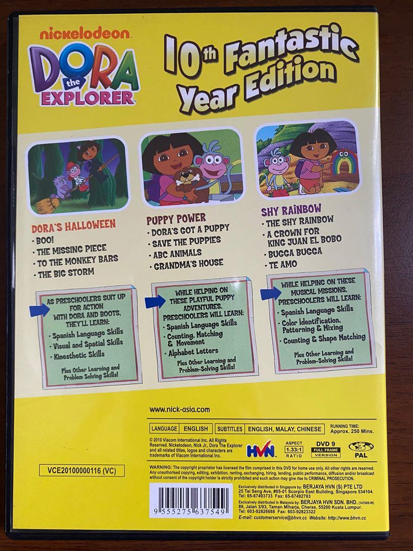 Children’s Dvd - Dora The Explorer 10th Fantastic Year Edition (vol 1 B82