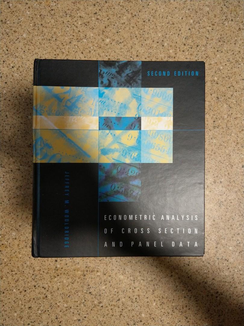 Econometric analysis of cross section and panel data, Books ...