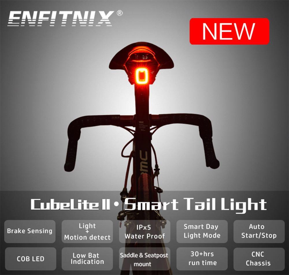 enfitnix cubelite ii smart tail light
