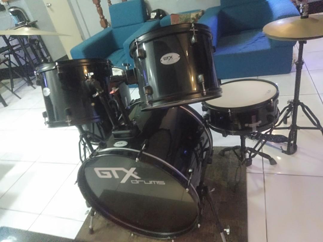Gtx drum set Hobbies Toys Music Media Musical Instruments