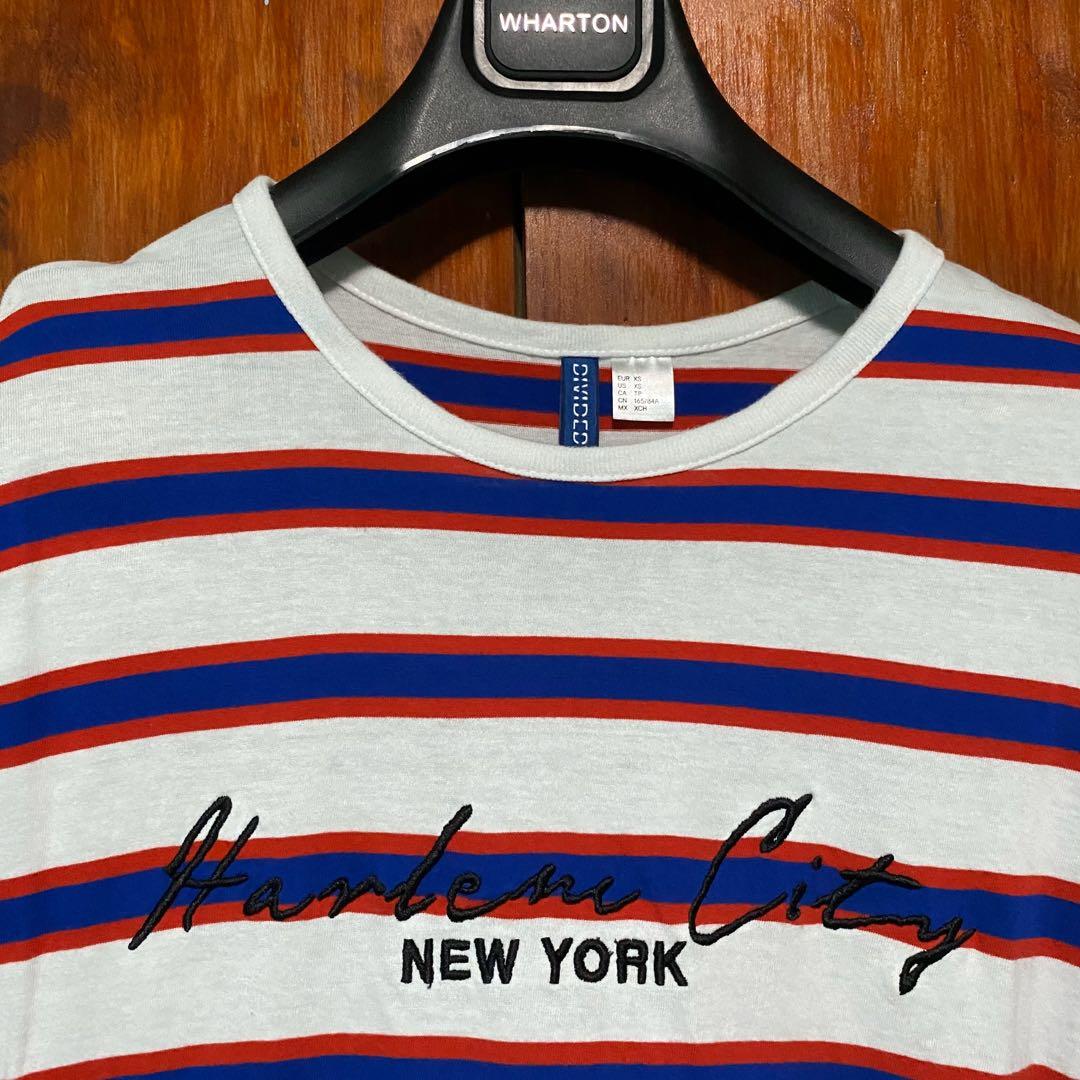 h&m mens striped t shirt