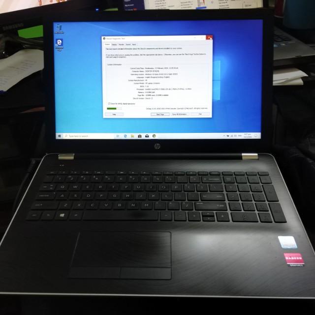 Hp Pavillion 15 Inch Laptop I7 8gb Ram 1tb 4gb Graphics Electronics Computers Laptops On Carousell