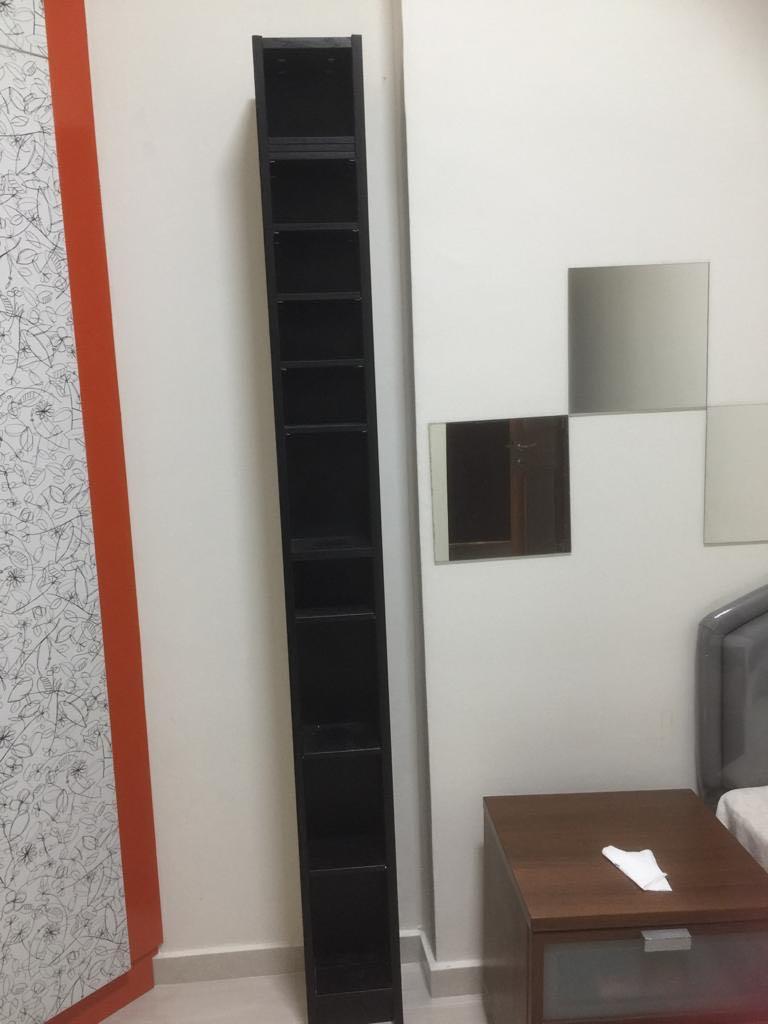 Ikea small shelf CD DVD rack GNEDBY, Furniture & Home Living, Furniture