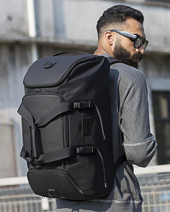 Large duffel bag backpack clearance