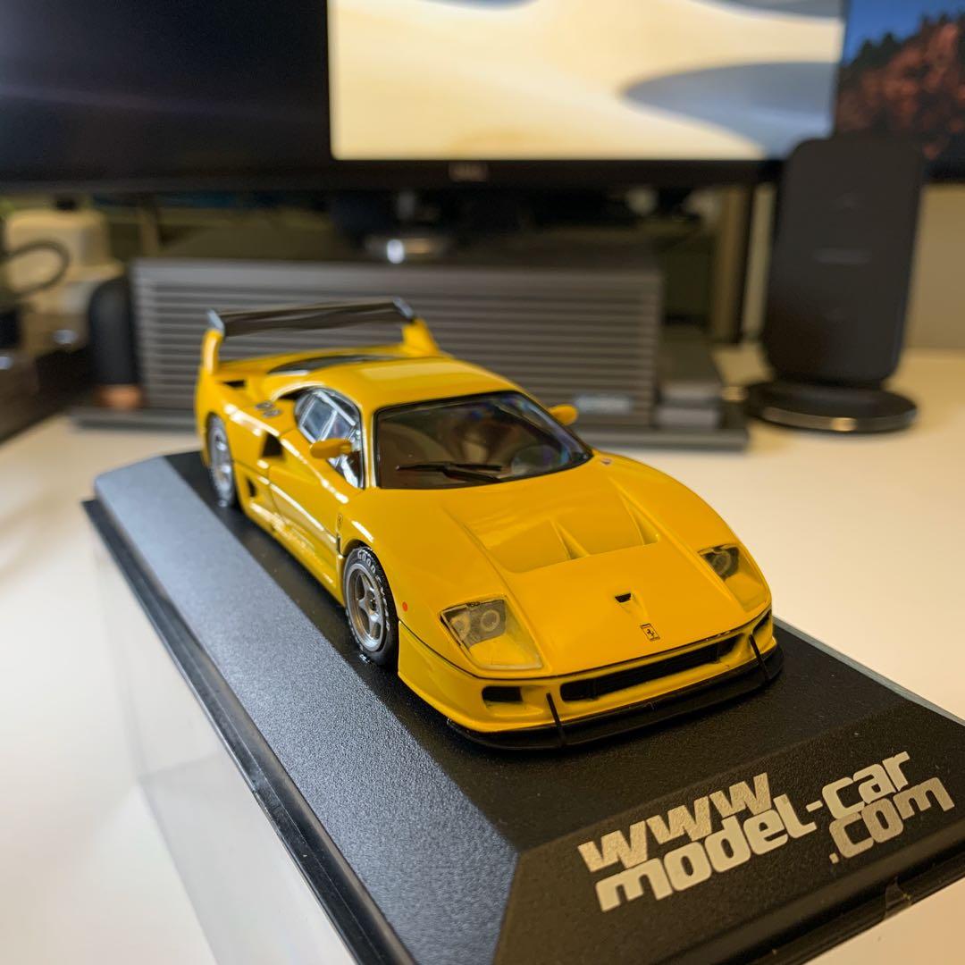 IXO Ferrari F40 Competizione 1990 Yellow 1/43, 興趣及遊戲, 玩具