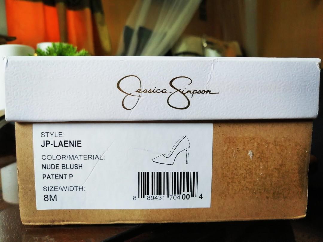 Escarpins à Talons Hauts Jessica Simpson JP Laenie - Rose Fard à Joues, Simili Cuir Daim - Taille 10M