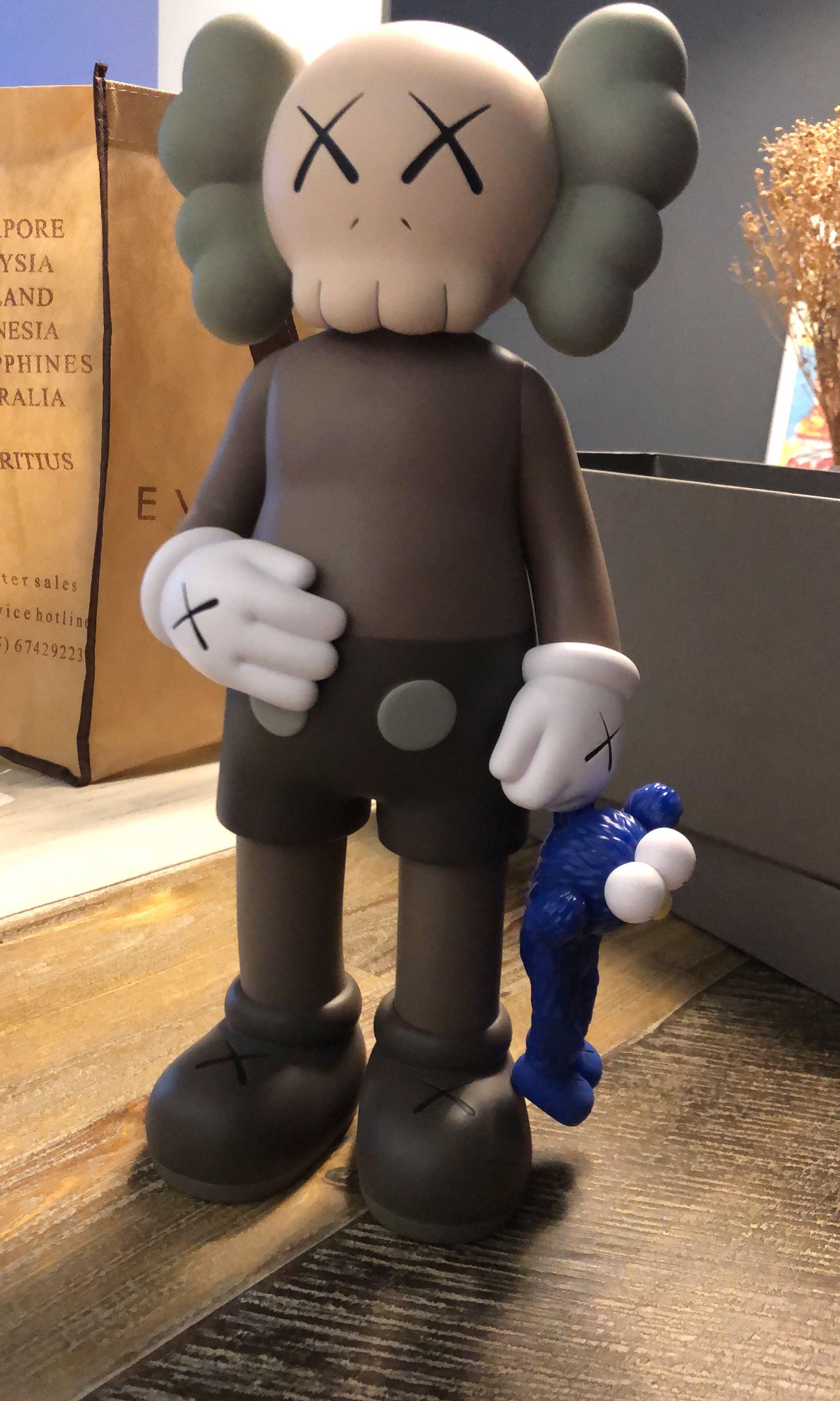 KAWS SHARE (Brown/Blue), Hobbies & Toys, Toys & Games on Carousell