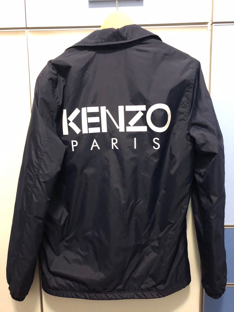 KENZO World Coach jacket Navy Carousell