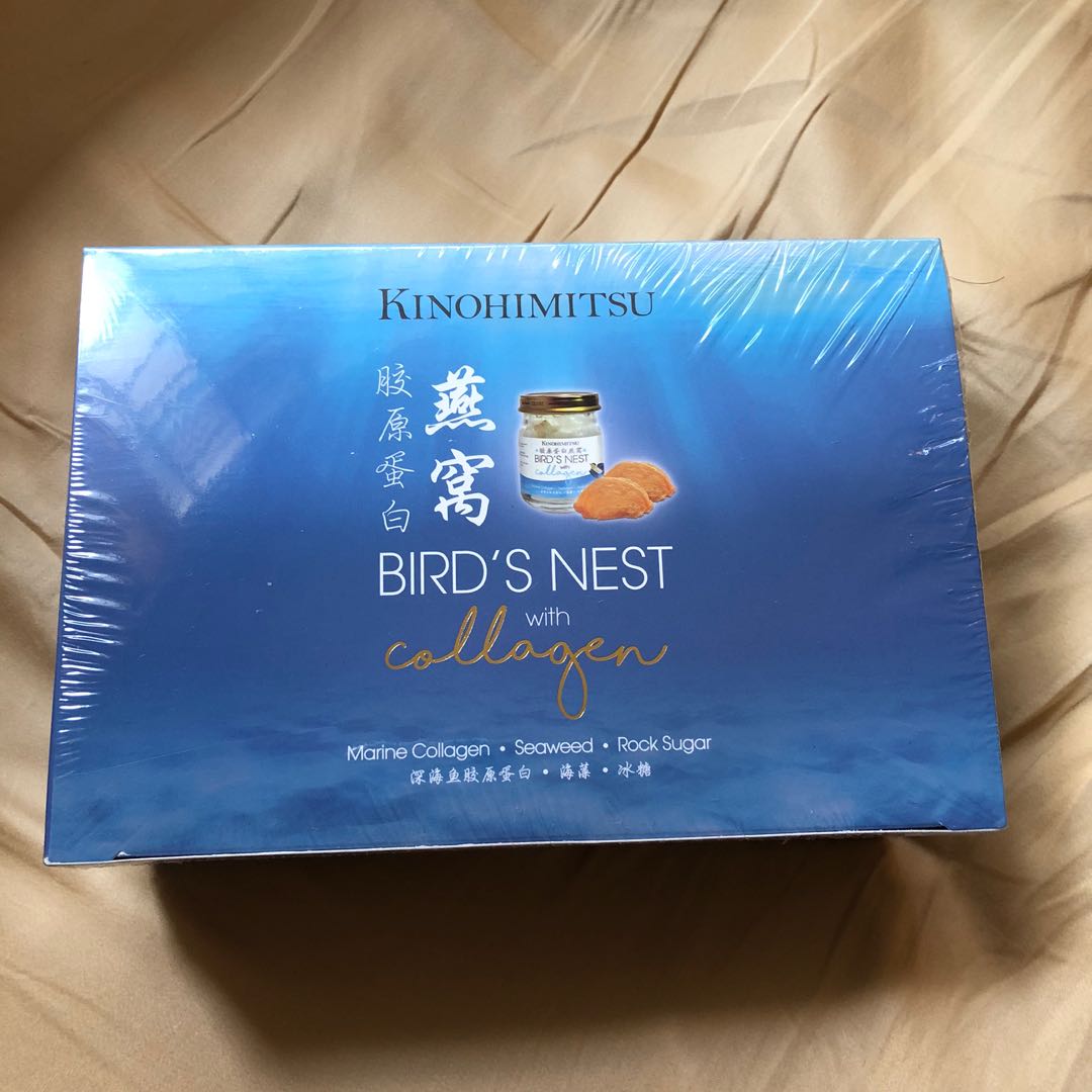 Kinohimitsu Bird's Nest with Collagen, Health & Nutrition, Health Supplements, Health Food
