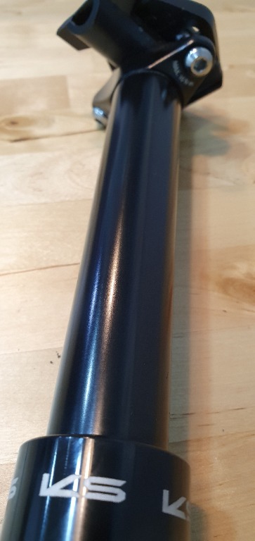 KS Rage i dropper post 125mm travel 31.6mm diameter Sports