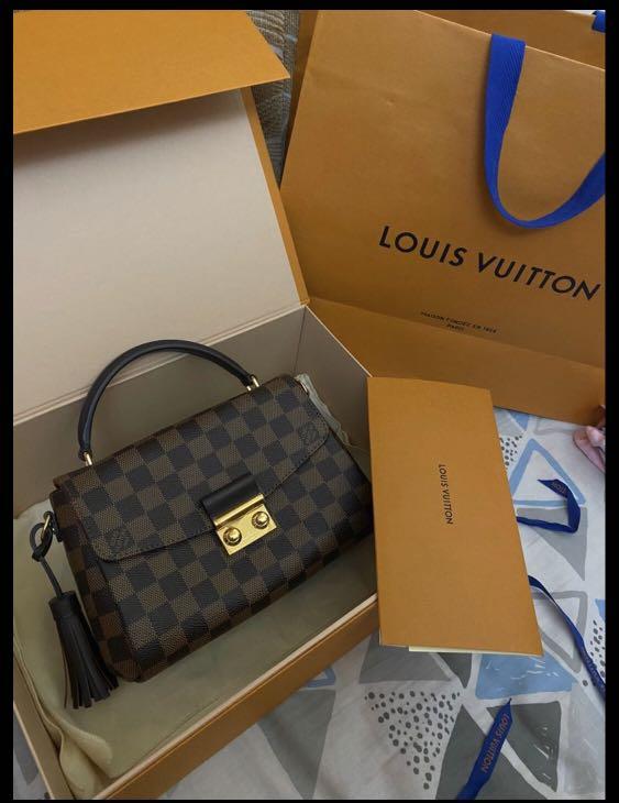 Louis Vuitton, After debating whether to go for cluny bb or croisette..