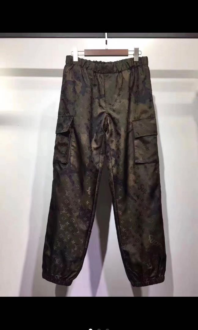 Louis Vuitton x Camouflage Monogram Track Pants, Luxury, Apparel on Carousell