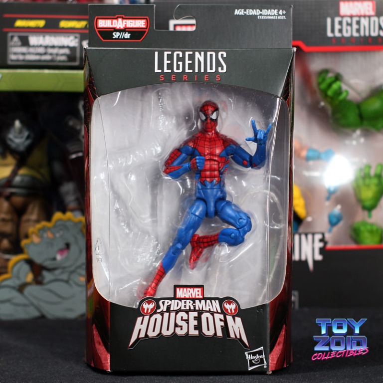 NEW/SEALED SP//DR BAF Marvel Legends House of M 6" Spider-Man 