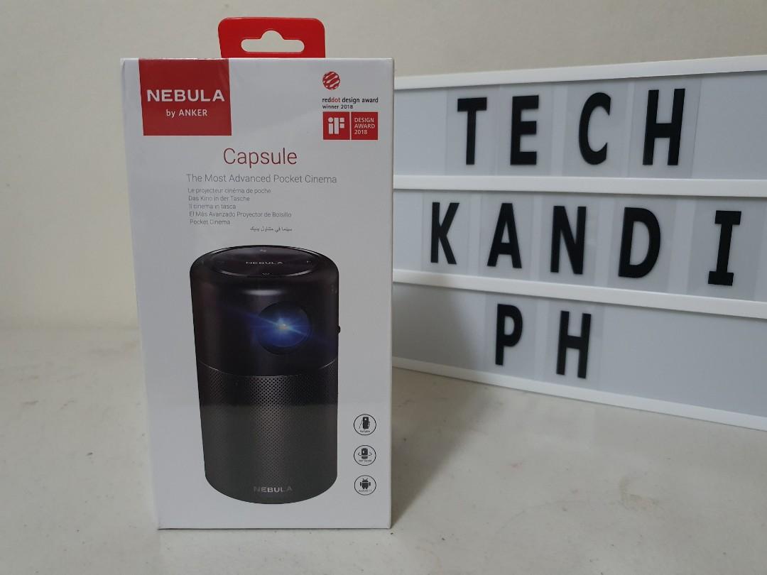 Nebula Capsule Smart Portable Projector By Anker Special Edition Electronics Tvs Entertainment Systems On Carousell