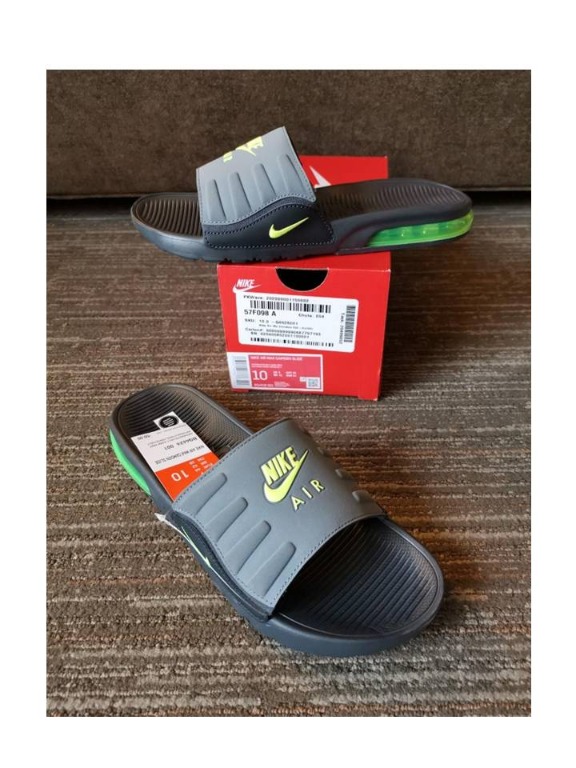 nike air max camden slide green