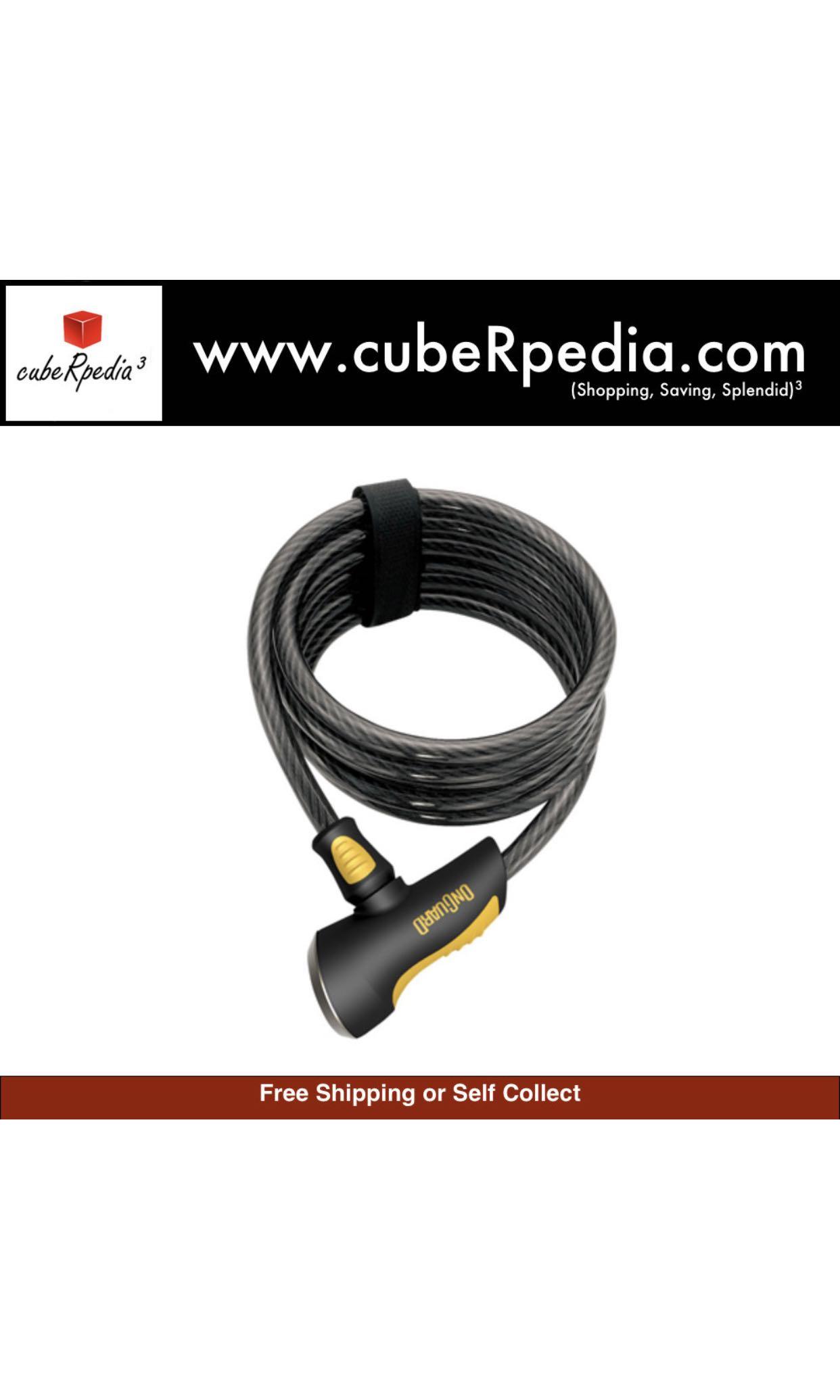 onguard doberman coil cable lock