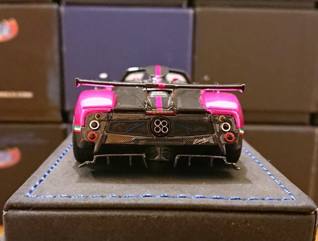 Peako 1/43 Pagani Zonda Cinque Roadster (flash pink) (Special Make