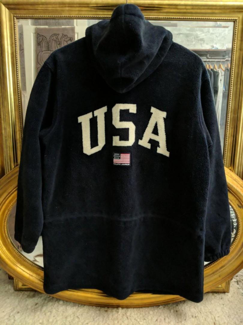 Polo Sport USA Ralph Lauren Fleece, Men's Fashion, Tops & Sets, Tshirts &  Polo Shirts on Carousell