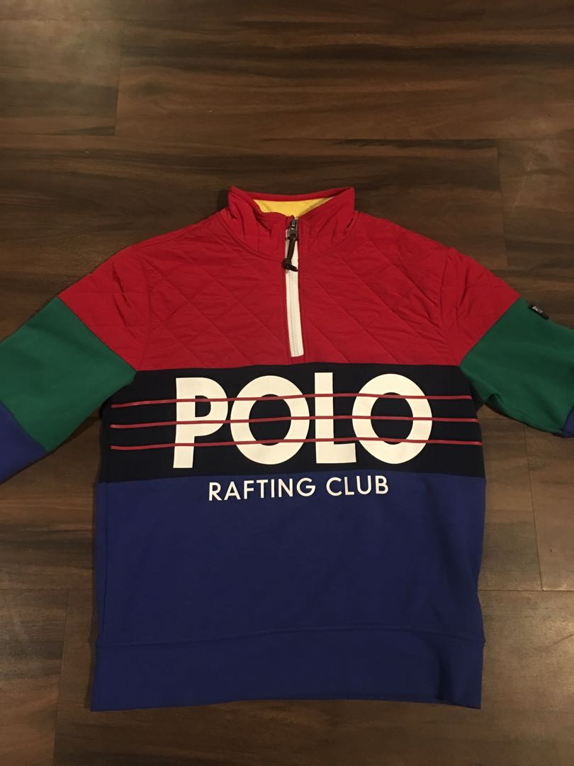 Polo Ralph lauren rafting club quarter zip sample piece Men s