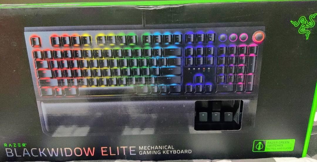 Razer Blackwidow Elite Mechanical Gaming Keyboard Electronics Computer Parts Accessories On Carousell