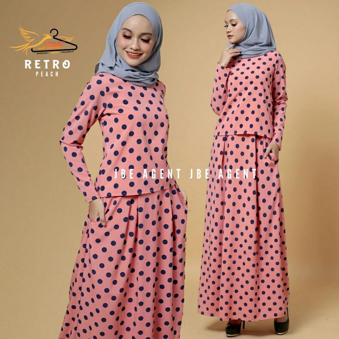 Retro on sale fashion muslimah