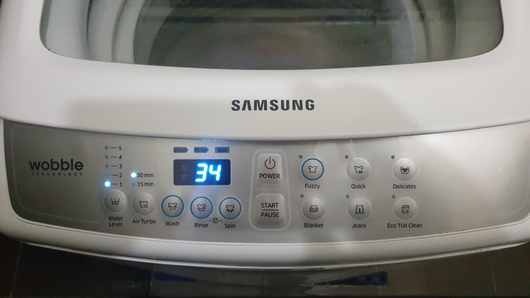 SAMSUNG Wobble Technology 6.5KG Washing Machine, TV & Home Appliances