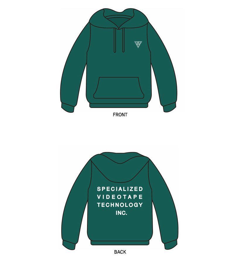 Seventeen hoodie deals green