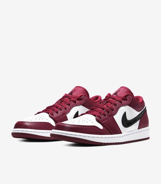 Air jordan low 1 noble red clearance