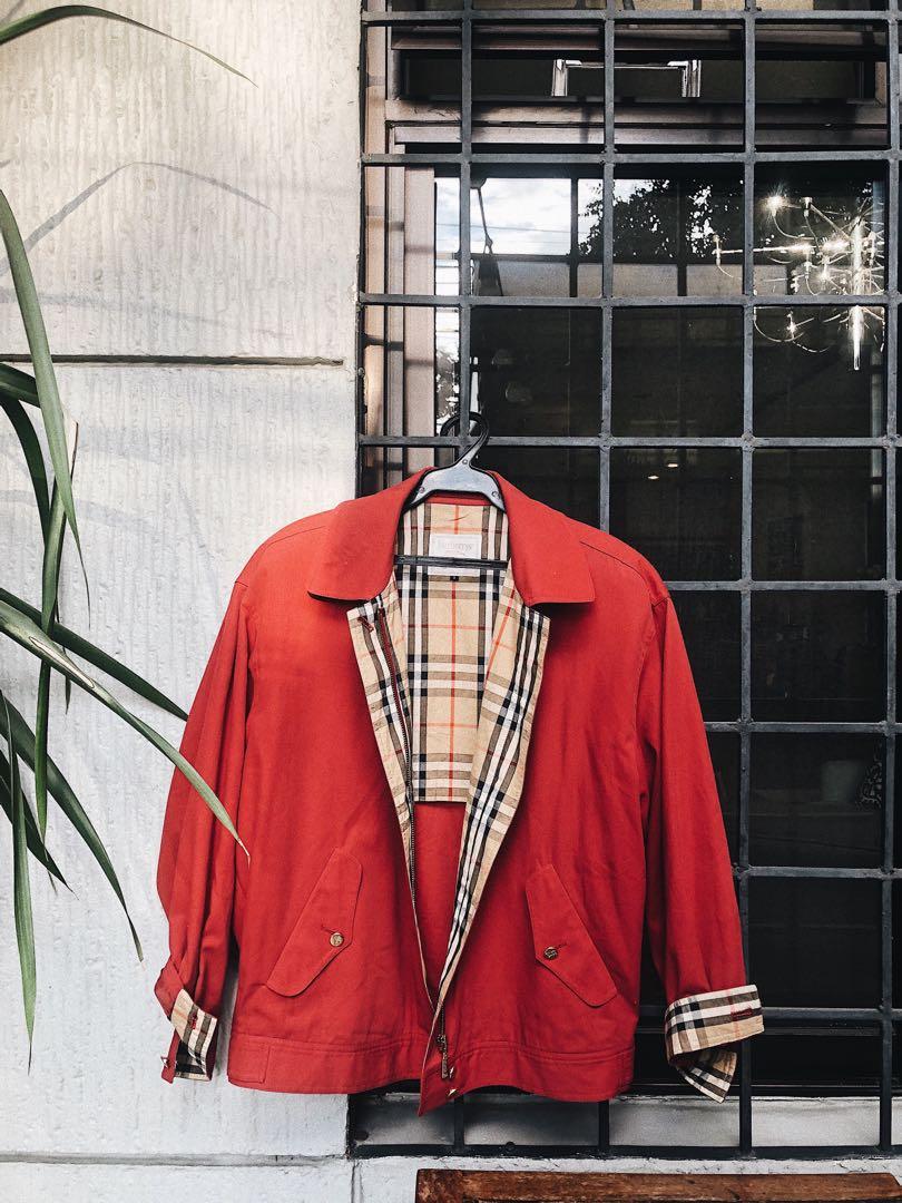 Burberry harrington jacket vintage best sale