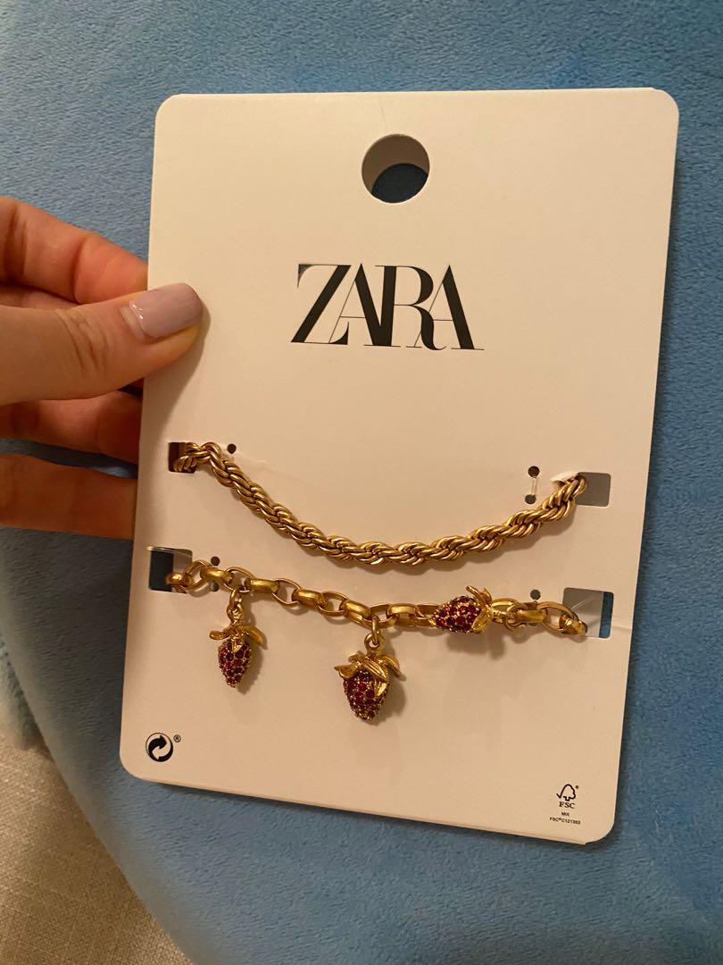 zara] strawberry bracelet, Women's 