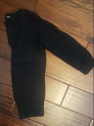 H&M black sweater