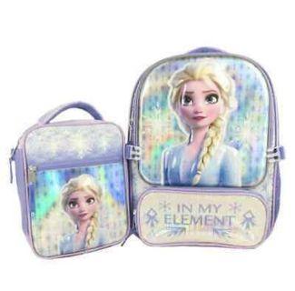 3D Frozen 2 Backpack and lunch bag set