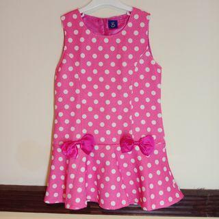 Pink Polka Dress