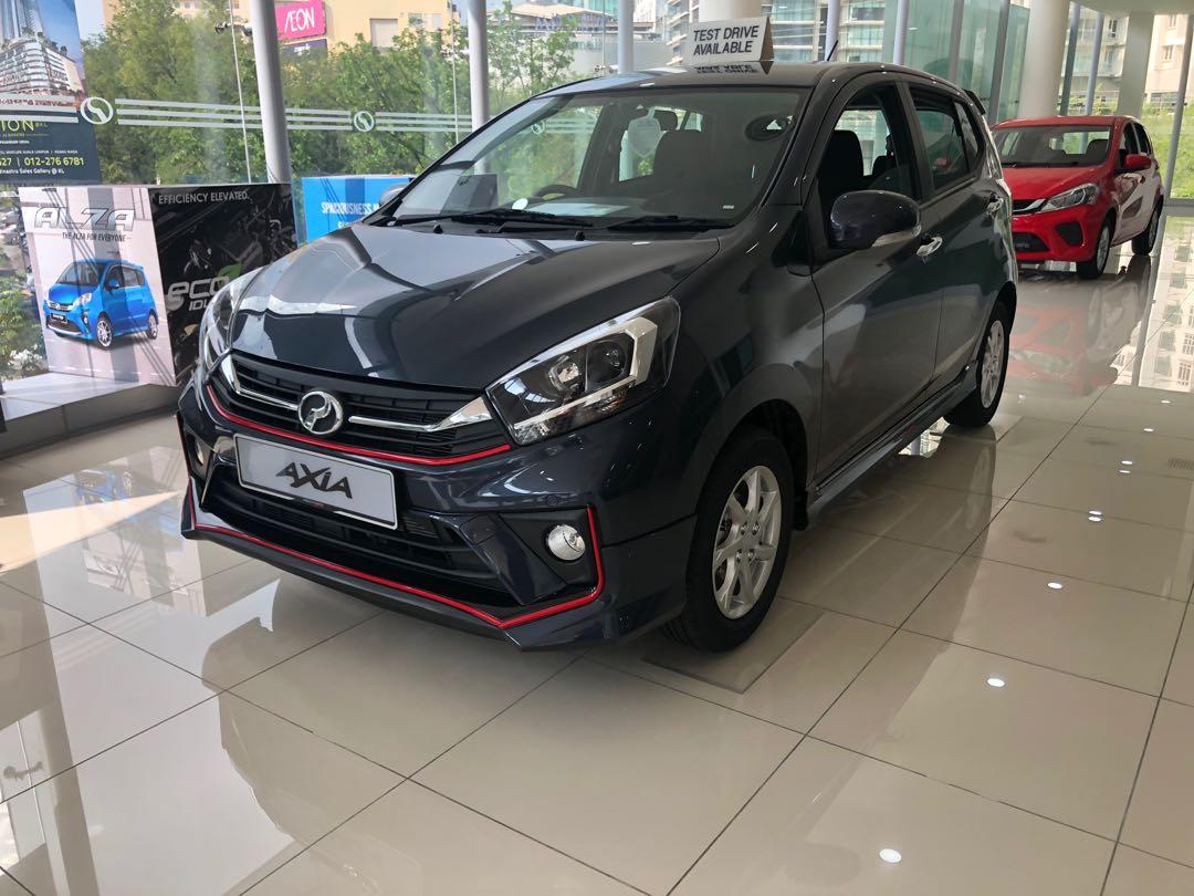 2020 Perodua Axia 1.0 SE (A) Midnight Blue Maximum Loan 