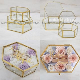 Geometric Glass Box Collection item 1