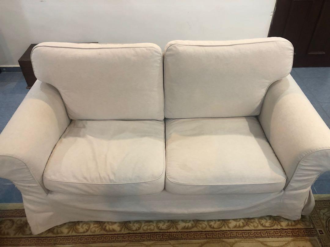 2seater Sofa IKEA Ektorp, Furniture & Home Living, Furniture, Sofas on