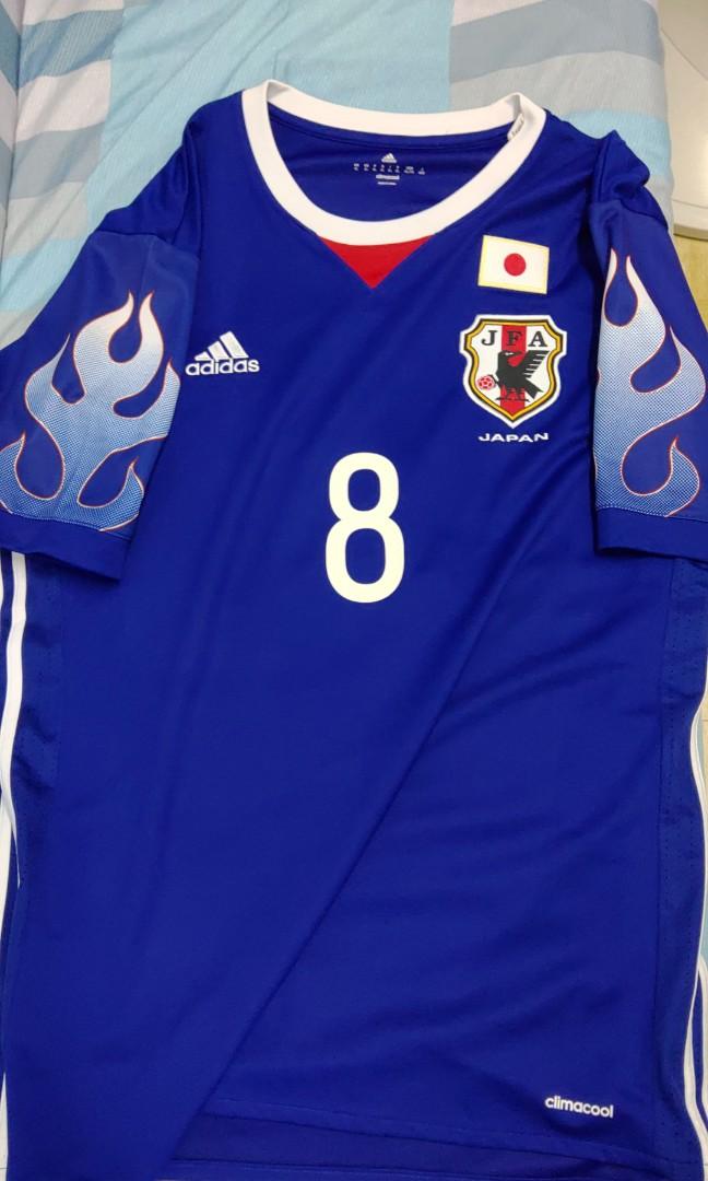 日本復古98 年世界盃日本主場球衣8號中田英壽size: XL, 男裝, 外套及
