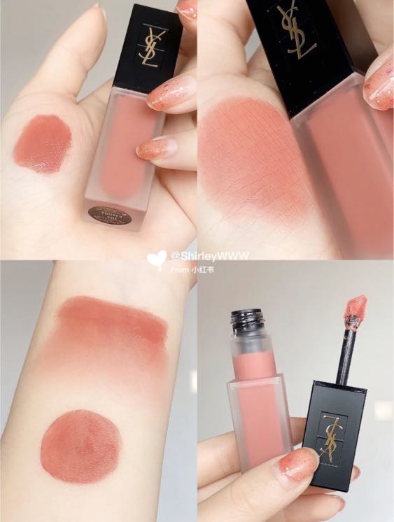 Ysl tatouage couture velvet on sale cream matte lip stain