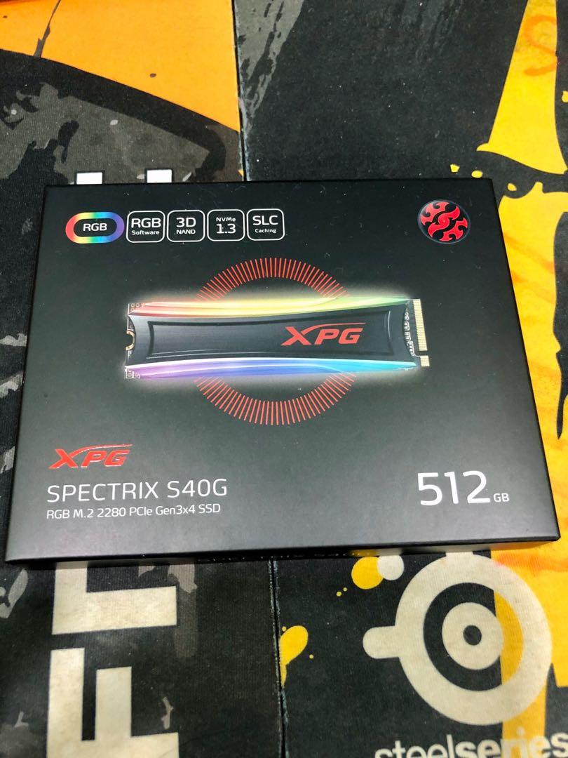 Adata Xpg Spectrix S40g 512gb Electronics Computer Parts Accessories On Carousell
