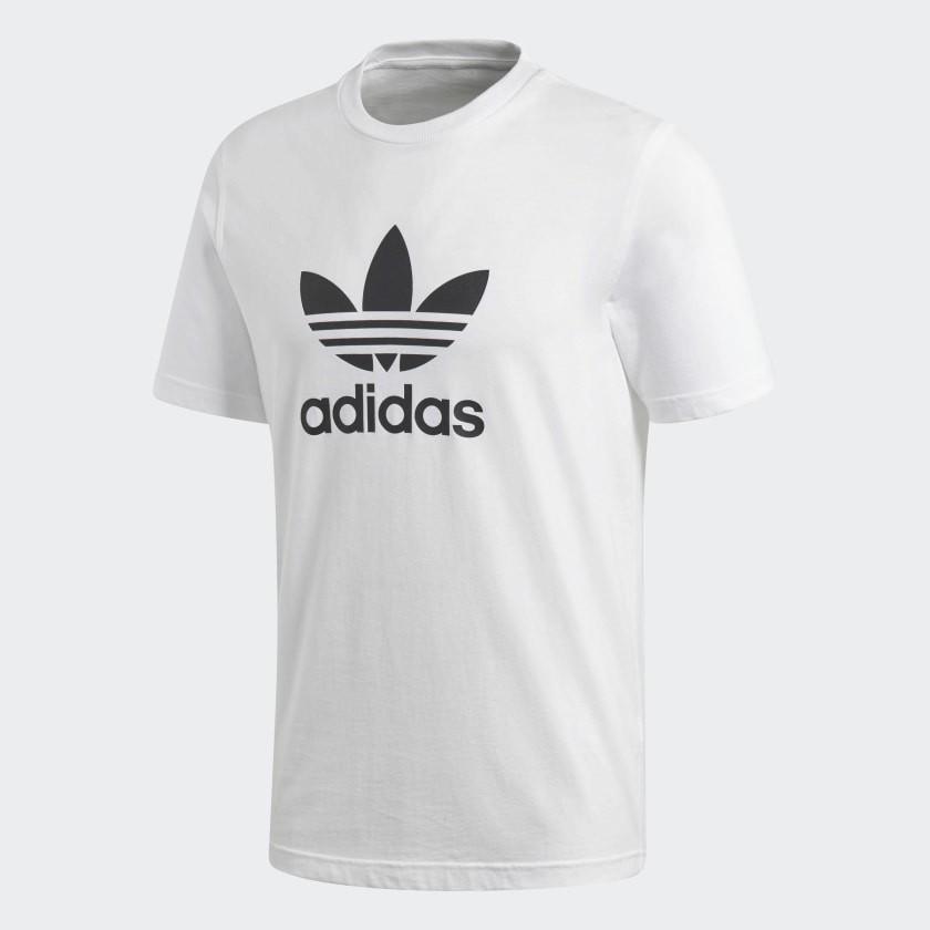 adidas originals black and white t shirt