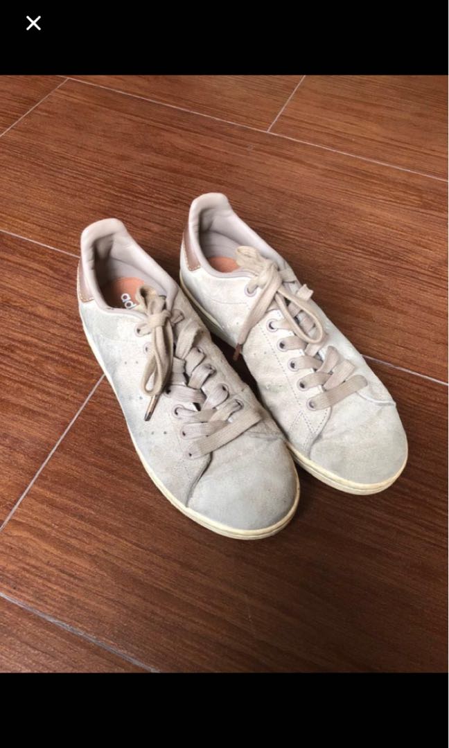 adidas suede stan smith sneaker