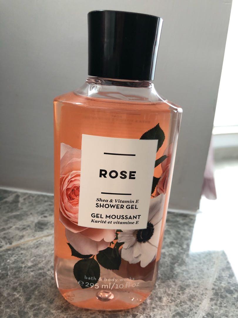 Bath & body works Rose Shea & vitamin E shower gel 295ml 沖涼液