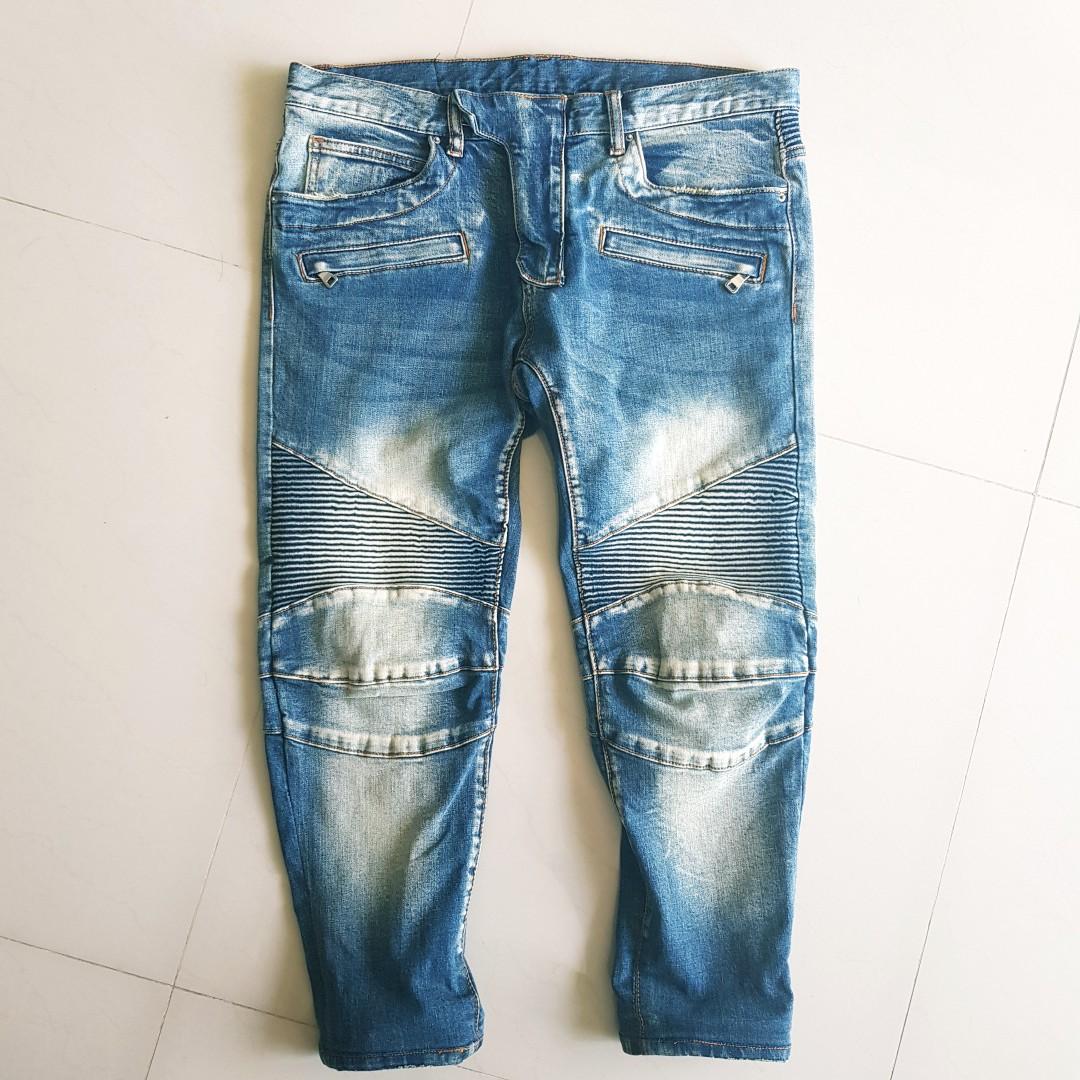 mnml biker jeans